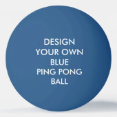 Aangepast aangepast BLUE Ping Pong Ball (Voorkant)