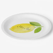 Aangepast, aangepast Bord Lemon. (Gekanteld)