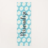 Aangepast aangepast draaimoes voor daisy-bloem yogamat (Voorkant)