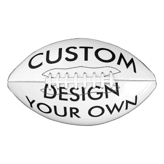Aangepast, aangepast Football voor grootte (Voorkant)