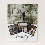 Aangepast aangepast fotocollage voor familie legpuzzel<br><div class="desc">Familie Foto Collage Aangepast aangemaakt door u persoonlijke puzzel uit de puzzel uit Ricaso</div>