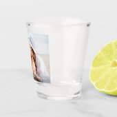 Aangepast aangepast fotohuwelijk shot glas (Rechts)