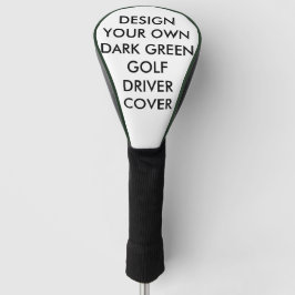 Aangepast, aangepast Groen Golf Driver Club-Hoesje Golfheadcover