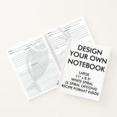 Aangepast, aangepast, groot rendement-laptop notitieboek (Binnen)