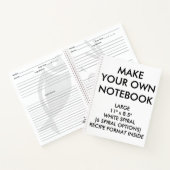 Aangepast, aangepast, groot rendement-laptop notitieboek (Binnen)