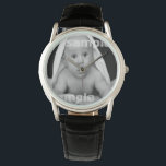 Aangepast aangepast horloge<br><div class="desc">op maat gemaakte individuele polshorloge .. veel stijlen en kleuren om uit te kiezen .. personaliseren met uw eigen afbeelding / foto om het van u te maken .. horloges van Ricaso</div>
