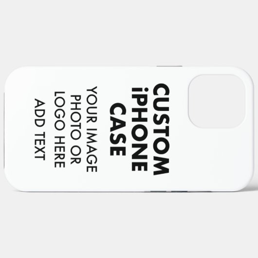 Aangepast aangepast iPHONE 12 PRO MAX TOUGH HOESJE (Achterkant (horizontaal))