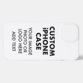 Aangepast aangepast iPHONE 13-BUDGET HOESJE iPhone Hoesje (Achterkant horizontaal)