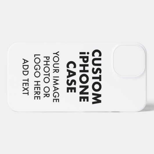 Aangepast aangepast iPHONE 13-BUDGET HOESJE iPhone Hoesje (Achterkant horizontaal)