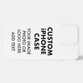 Aangepast, aangepast iPHONE 13 PRO-HOESJE iPhone Hoesje (Achterkant horizontaal)