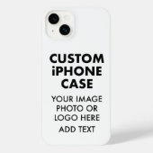 Aangepast aangepast iPHONE 14 PLUS BUDGET HOESJE (Achterkant)