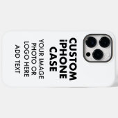 Aangepast aangepast iPHONE 14 PRO MAX TOUGH HOESJE (Achterkant (horizontaal))