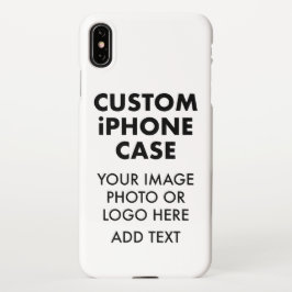Aangepast aangepast iPHONE XS MAX BUDGET HOESJE iPhone XS Max Hoesje