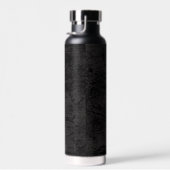 Aangepast aangepast Jouw naam Script Black Weddens Waterfles (Rechts)