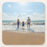 Aangepast aangepast kartonnen onderzetters<br><div class="desc">Aangepast gepersonaliseerd vierkant papier Onderzetter</div>