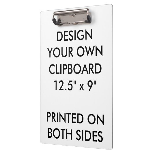 Aangepast, aangepast klembord - Letter en A4-forma (Links)