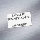 Aangepast aangepast magnetisch Visitekaartje leeg (Voorbeeld)