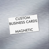 Aangepast aangepast magnetisch Visitekaartje leeg (Voorbeeld)