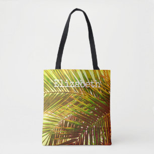 aangepast aangepast ontwerp van het tas palmblad