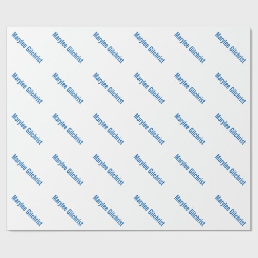 Aangepast, aangepast opvulpapier cadeaupapier (Zoom)