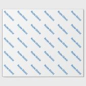 Aangepast, aangepast opvulpapier cadeaupapier (Vlak)