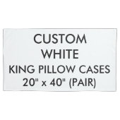 Aangepast, aangepast paar van Hoesjes van de Kings Kussensloop (Voorkant-Links)