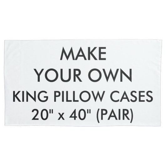 Aangepast, aangepast paar van Hoesjes van de Kings Kussensloop (Voorkant-Links)