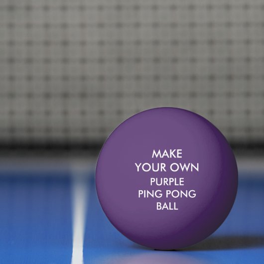 Aangepast aangepast PAARS pingpongbal (Net)