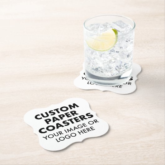 Aangepast aangepast PAPIER-ONDERZETTER (6) BRACKET Kartonnen Onderzetters (Insitu)