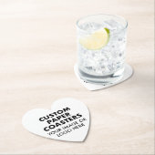 Aangepast aangepast PAPIER-ONDERZETTER (6-inch HAR Kartonnen Onderzetters (Insitu)