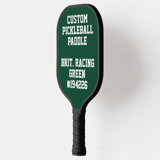 Aangepast aangepast PICKLEBALL PADDLE - GROEN (Links)