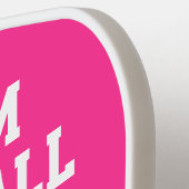 Aangepast aangepast PICKLEBALL PADDLE - PINK (Links Detail)