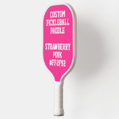 Aangepast aangepast PICKLEBALL PADDLE - PINK (Links)