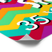 Aangepast aangepast Poster aangepaste pensioenbann (Hoek)