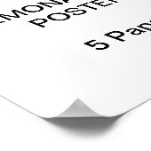 Aangepast, aangepast Poster voor 11 x 17 inch aard (Hoek)