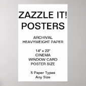 Aangepast aangepast Poster voor 14-inch x22-inch a (Voorkant)