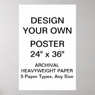 Aangepast aangepast Poster voor 24-inch x36-inch a