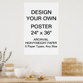 Aangepast aangepast Poster voor 24-inch x36-inch a (Keuken)