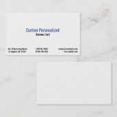 Aangepast, aangepast professioneel Visitekaartje (Voorkant / Achterkant)