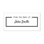 Aangepast aangepast vanaf het bureau van  zelfinktende stempel (Design)