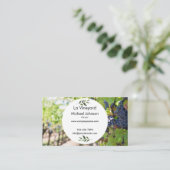 Aangepast aangepast Visitekaartje op basis van dru Plaatskaartje (Staand voorkant)