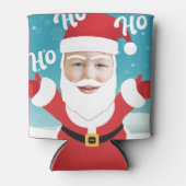 Aangepast aangepast Voeg je eigen fotokerstmis toe Blikjeskoeler (Voorkant)