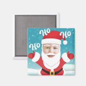 Aangepast aangepast Voeg je eigen fotokerstmis toe Magneet (Voorkant / Achterkant)