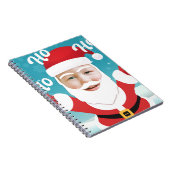 Aangepast aangepast Voeg je eigen fotokerstmis toe Notitieboek (Rechterzijde)