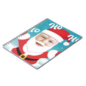 Aangepast aangepast Voeg je eigen fotokerstmis toe Notitieboek (Linkerzijde)