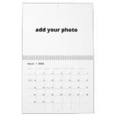 Aangepast, aangepast voeg je foto-logo hier toe  kalender (Mar 2026)