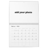 Aangepast, aangepast voeg je foto-logo hier toe  kalender (Feb 2026)