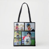 Aangepast, aangepast, volledig gekleurd, kleurenfo tote bag (Voorkant)