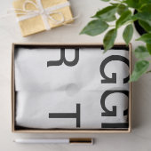 Aangepast, aangepast whitepaper voor cadeautjes tissuepapier (Geschenk)