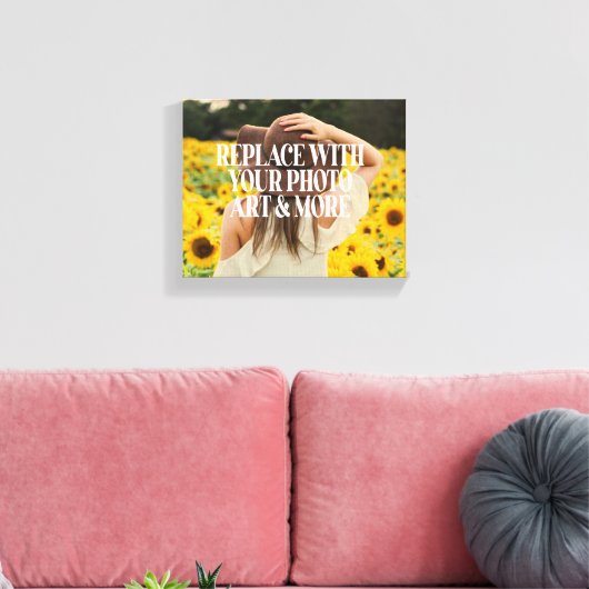 Aangepast aangepaste fotografie toevoegen canvas afdruk (Insitu (Woonkamer))
